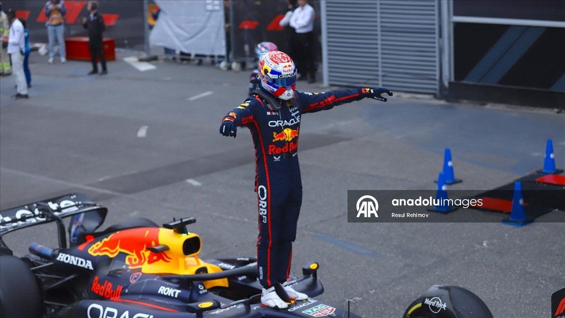 Formula 1'de Azerbaycan Grand Prix'sini Max Verstappen kazandı