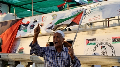 Libya'dan "Ömer Muhtar" gemisi Küresel Sumud Filosu'na katılmak üzere yola çıktı