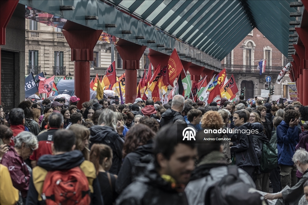 В Италии прошла акция в поддержку Газы