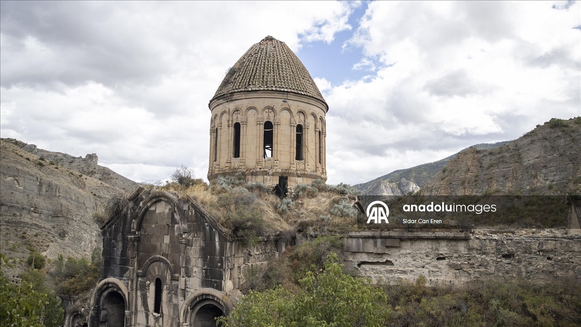 Erzurum'daki Öşvank Kilisesi tarihe ışık tutuyor
