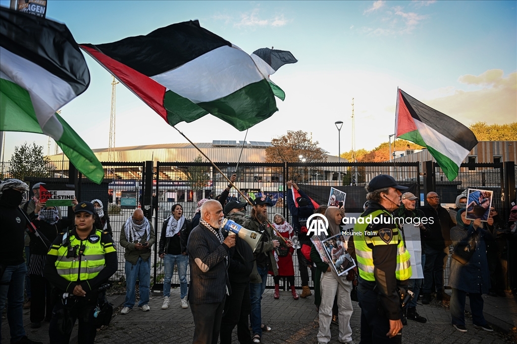 Hollanda’da Avrupa Kupası Beyzbol Turnuvası’nda İsrail protestosu 