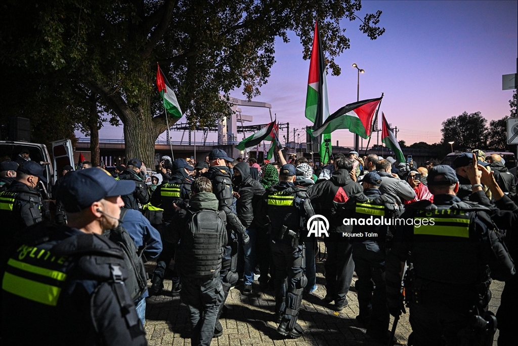 Hollanda’da Avrupa Kupası Beyzbol Turnuvası’nda İsrail protestosu 