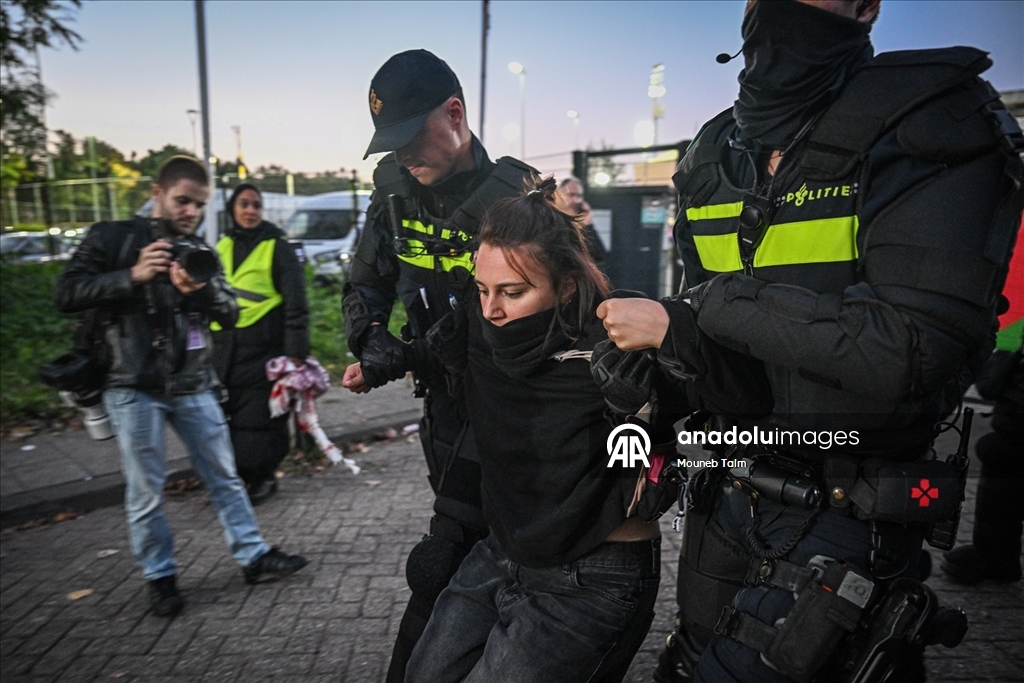 Hollanda’da Avrupa Kupası Beyzbol Turnuvası’nda İsrail protestosu 