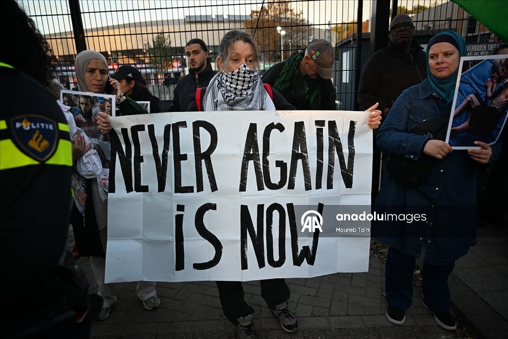 Hollanda’da Avrupa Kupası Beyzbol Turnuvası’nda İsrail protestosu 