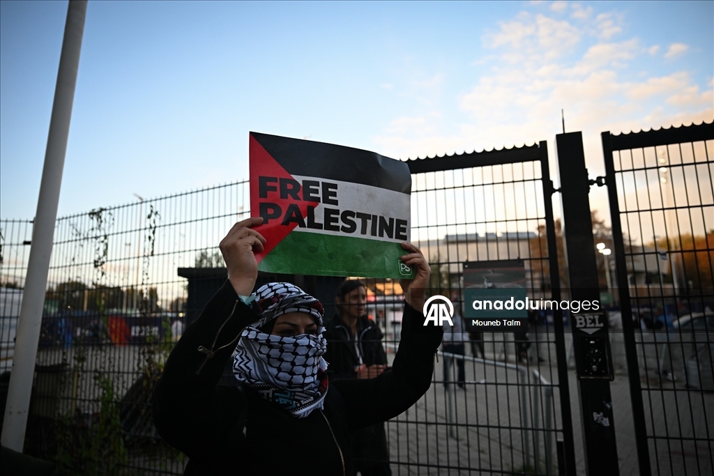 Hollanda’da Avrupa Kupası Beyzbol Turnuvası’nda İsrail protestosu 