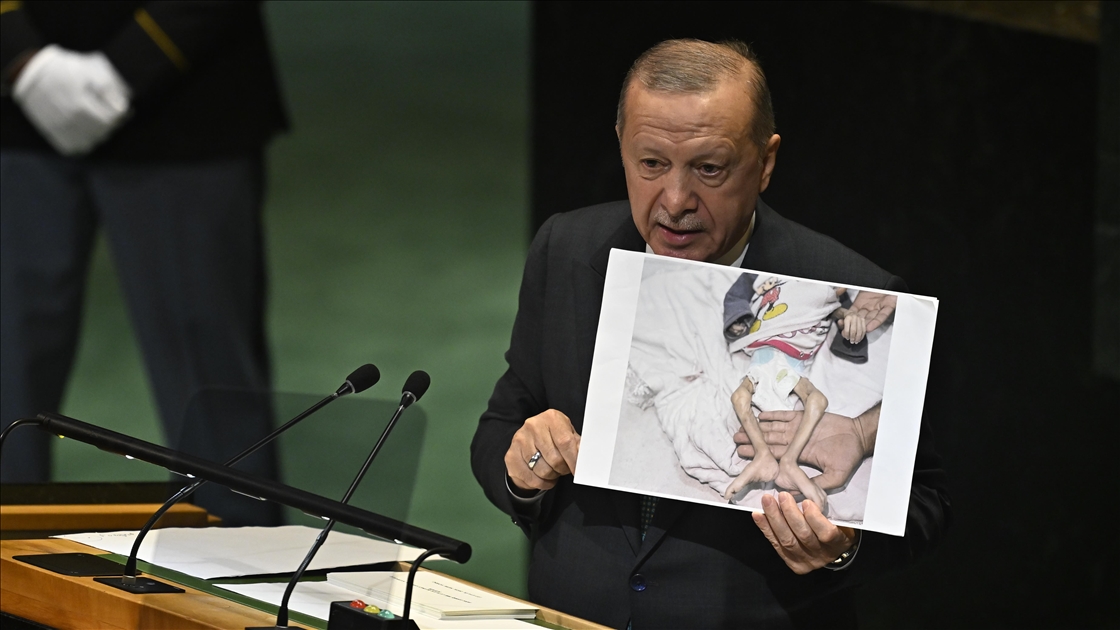 Cumhurbaşkanı Erdoğan, Birleşmiş Milletler (BM) 80. Genel Kurulu'na katıldı