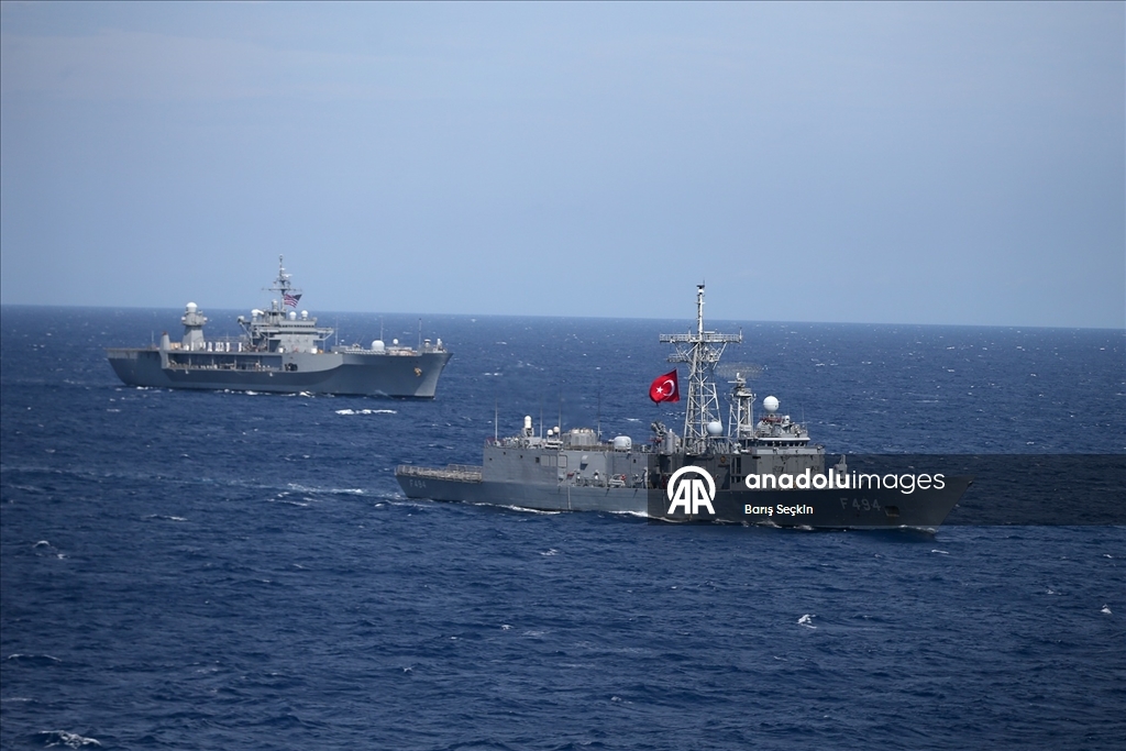 Türk Deniz Kuvvetleri'nin Anadolu Görev Grubu, "Neptune Strike 25.3" tatbikatına katılıyor