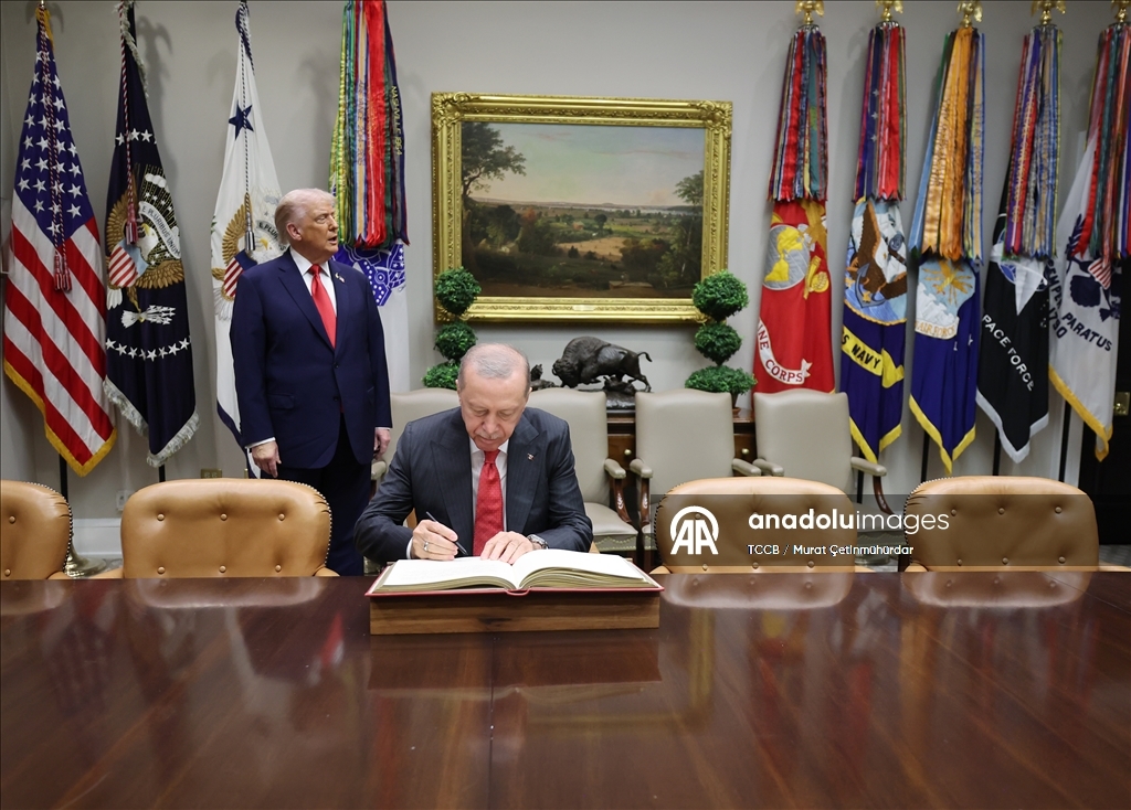 Turkish President Erdogan - US President Trump meeting in Washington