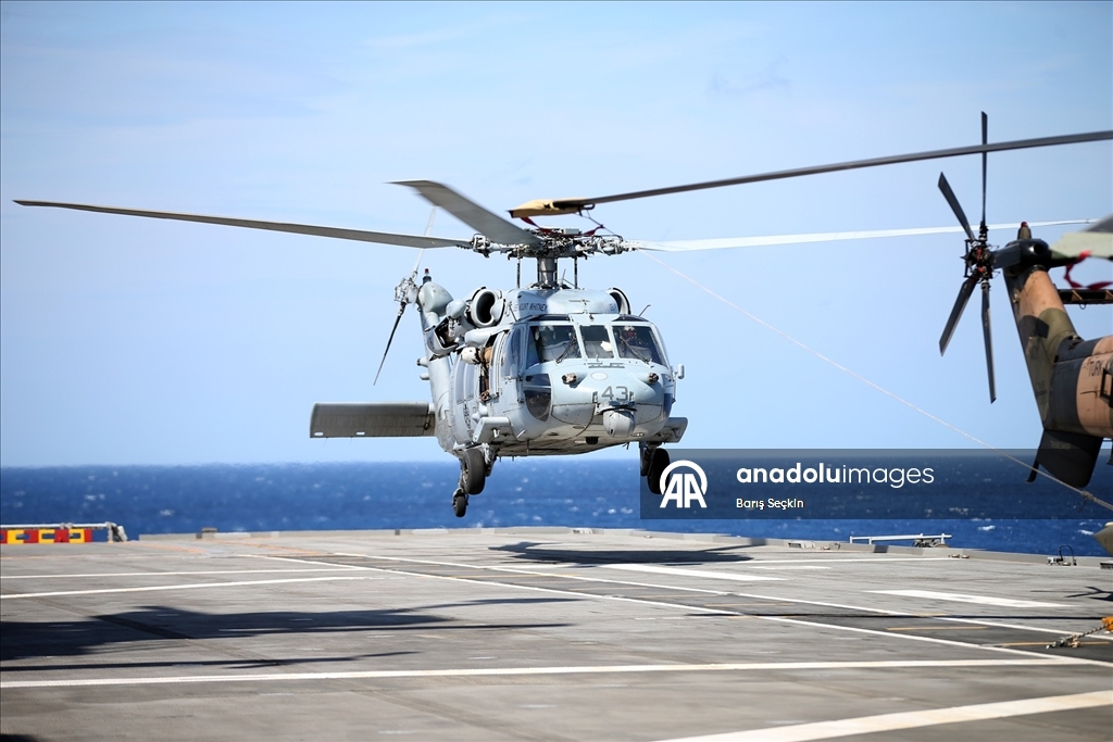 Türk Deniz Kuvvetleri'nin Anadolu Görev Grubu, "Neptune Strike 25.3" tatbikatına katılıyor