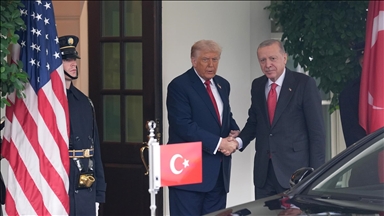 Cumhurbaşkanı Erdoğan ile ABD Başkanı Trump görüşmesi