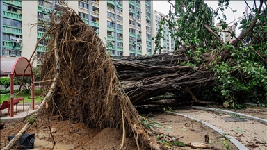Ragasa Tayfunu'ndan sonra Hong Kong'da günlük yaşam