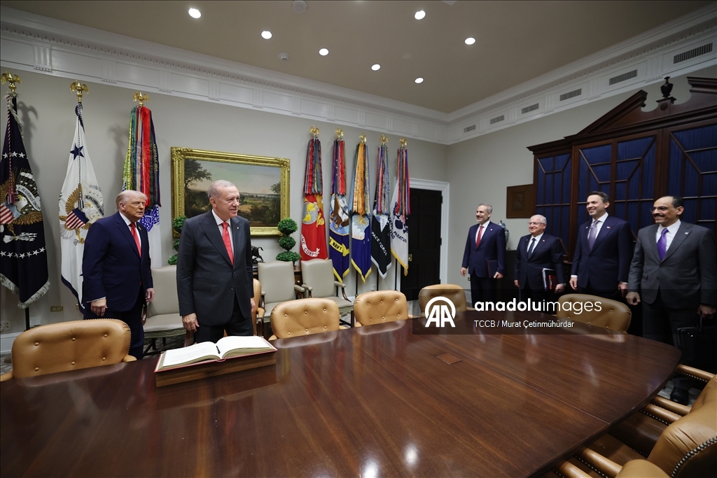 В Белом доме состоялась встреча Эрдогана и Трампа