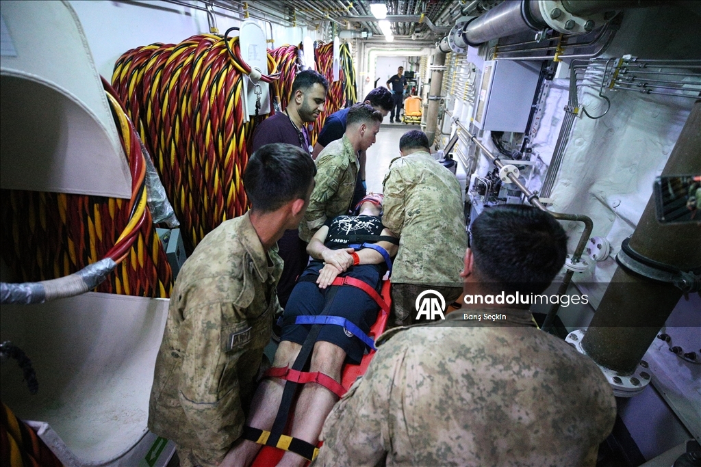 TCG Alemdar, İtalya'daki Smerex 2025 Denizaltı Arama-Kurtarma Davet Tatbikatı'na katıldı