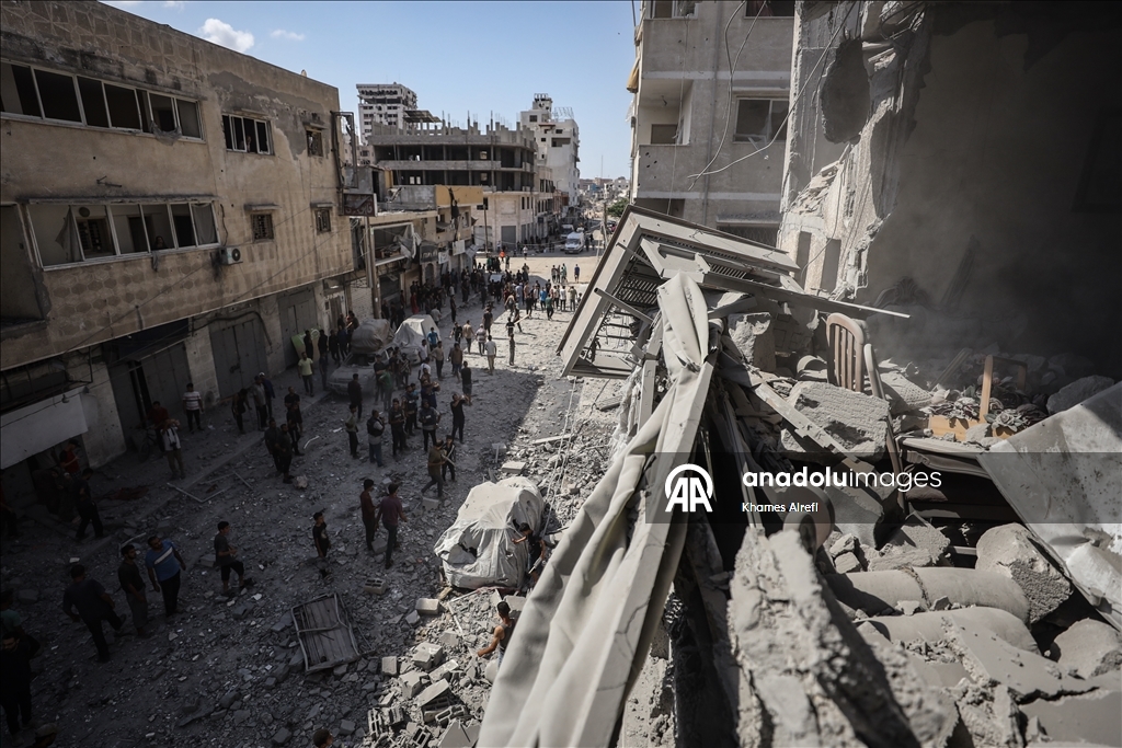 İsrail'in Gazze'ye yönelik saldırıları sürüyor