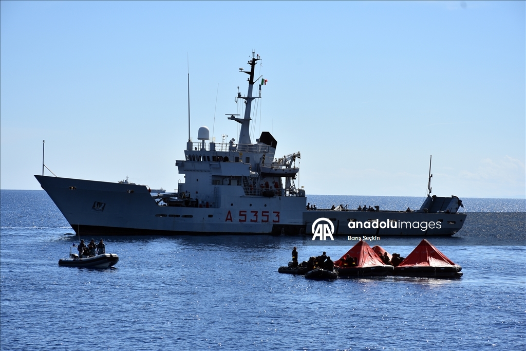 TCG Alemdar, İtalya'daki Smerex 2025 Denizaltı Arama-Kurtarma Davet Tatbikatı'na katıldı