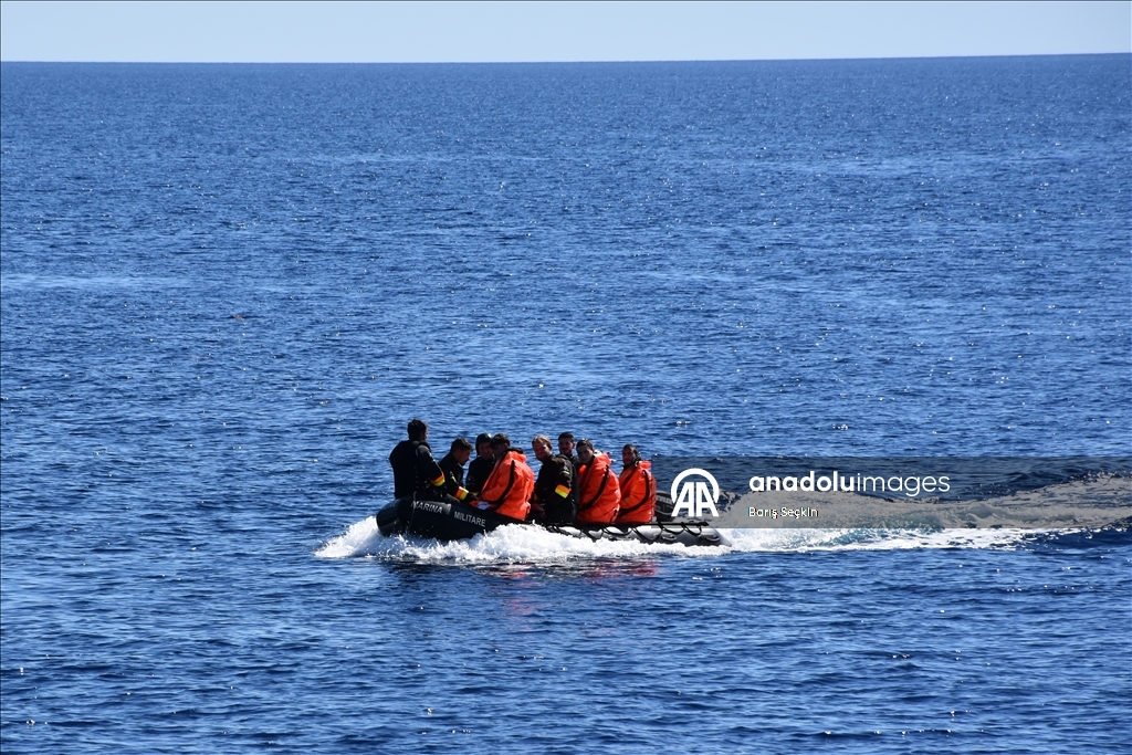 TCG Alemdar, İtalya'daki Smerex 2025 Denizaltı Arama-Kurtarma Davet Tatbikatı'na katıldı
