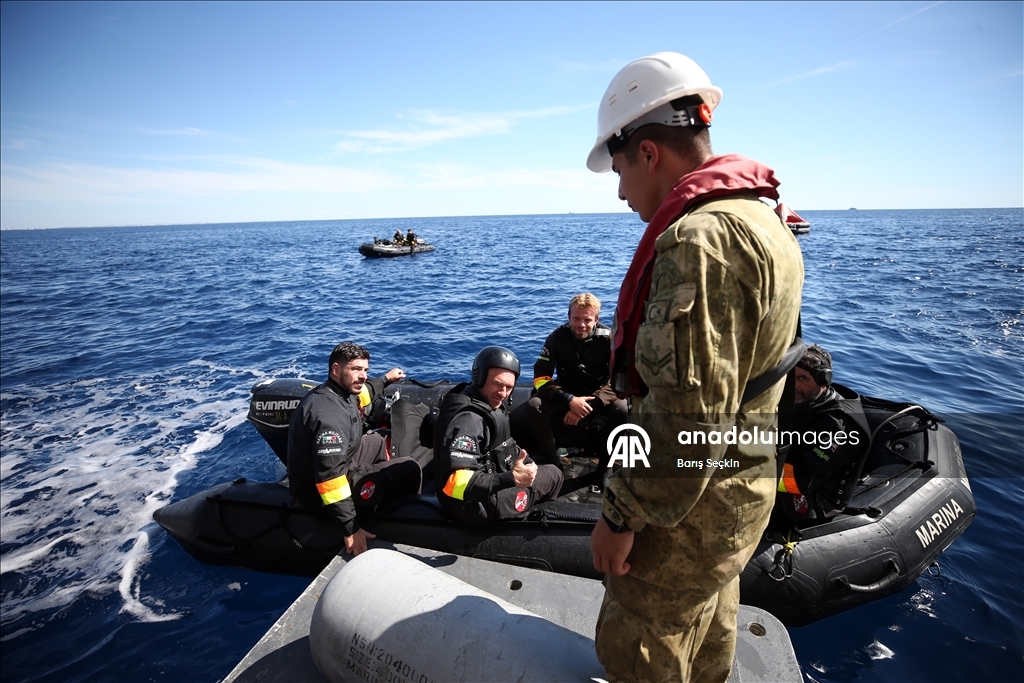 TCG Alemdar, İtalya'daki Smerex 2025 Denizaltı Arama-Kurtarma Davet Tatbikatı'na katıldı