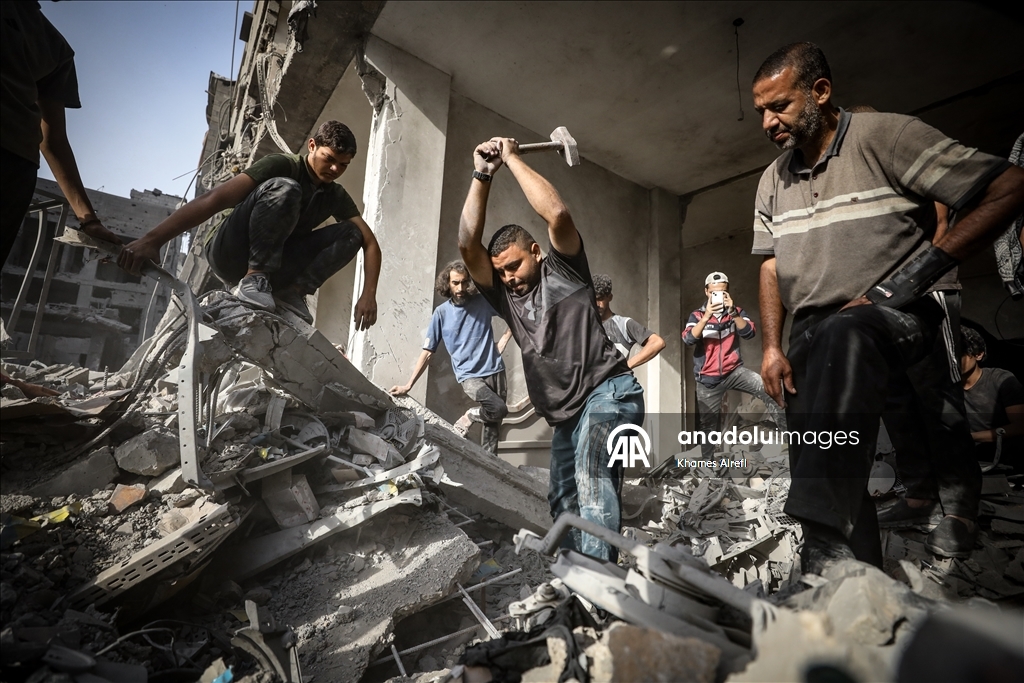 İsrail'in Gazze'ye yönelik saldırıları sürüyor