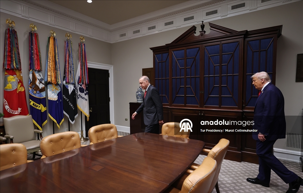 ترامب يستقبل أردوغان في البيت الأبيض