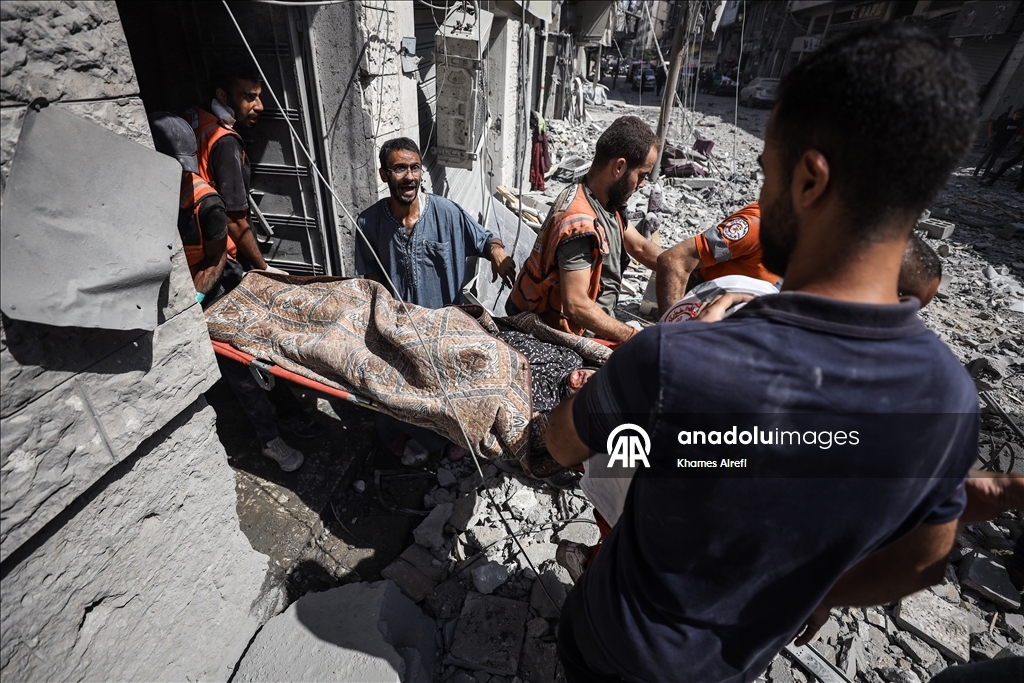 İsrail'in Gazze'ye yönelik saldırıları sürüyor