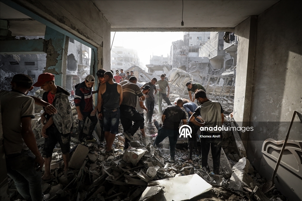 İsrail'in Gazze'ye yönelik saldırıları sürüyor