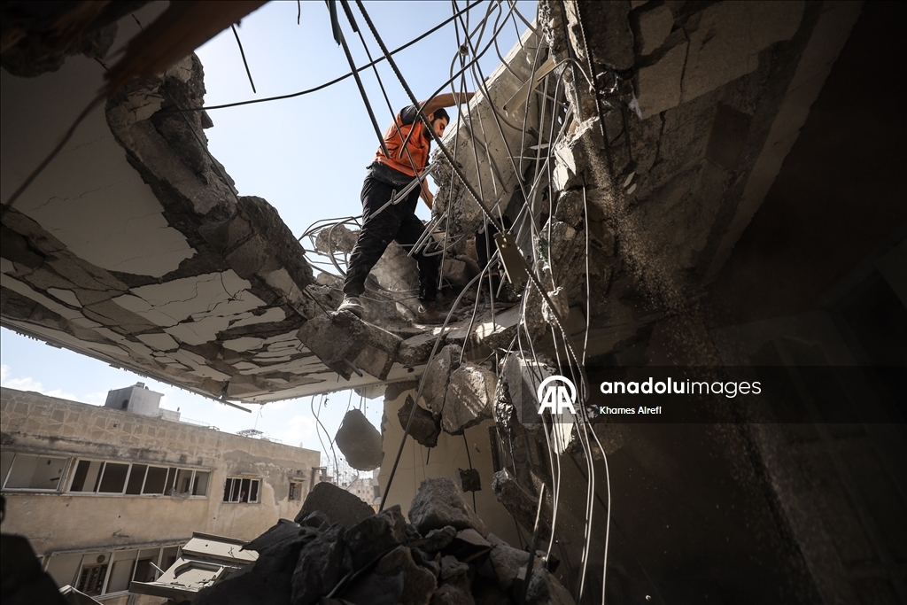 İsrail'in Gazze'ye yönelik saldırıları sürüyor