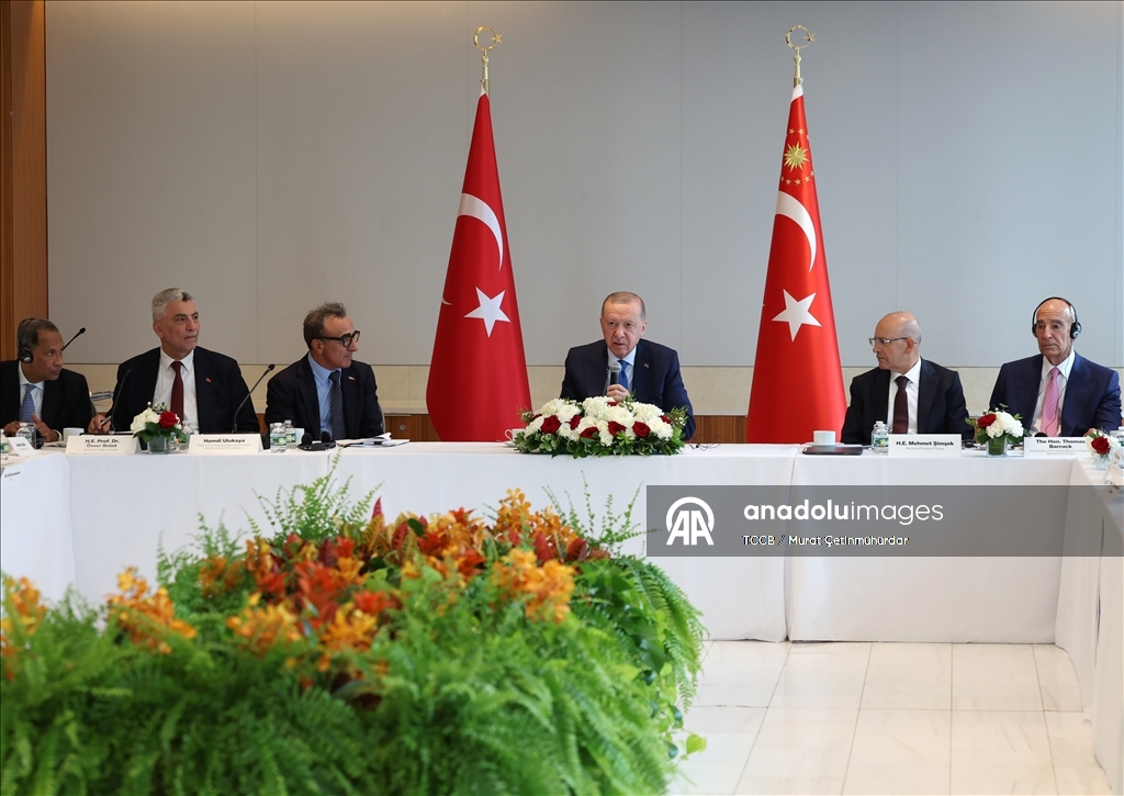 نيويورك.. أردوغان يلتقي كبار المسؤولين التنفيذيين في شركات أمريكية
