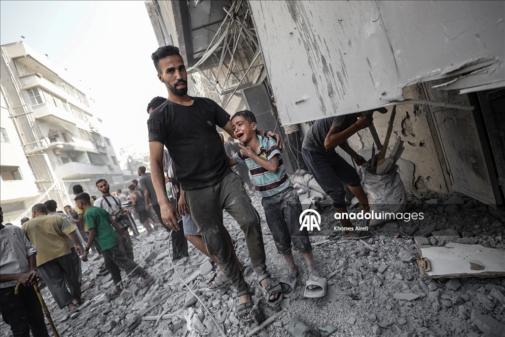 İsrail'in Gazze'ye yönelik saldırıları sürüyor