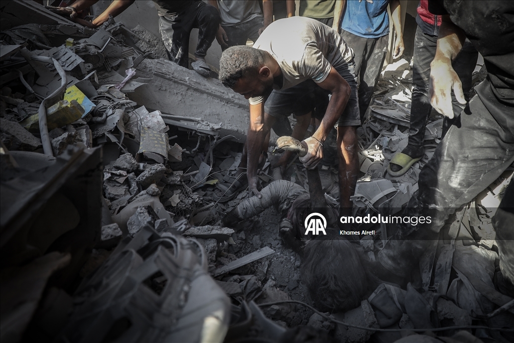 İsrail'in Gazze'ye yönelik saldırıları sürüyor