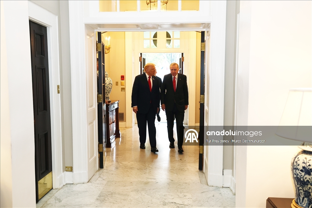 ترامب يستقبل أردوغان في البيت الأبيض