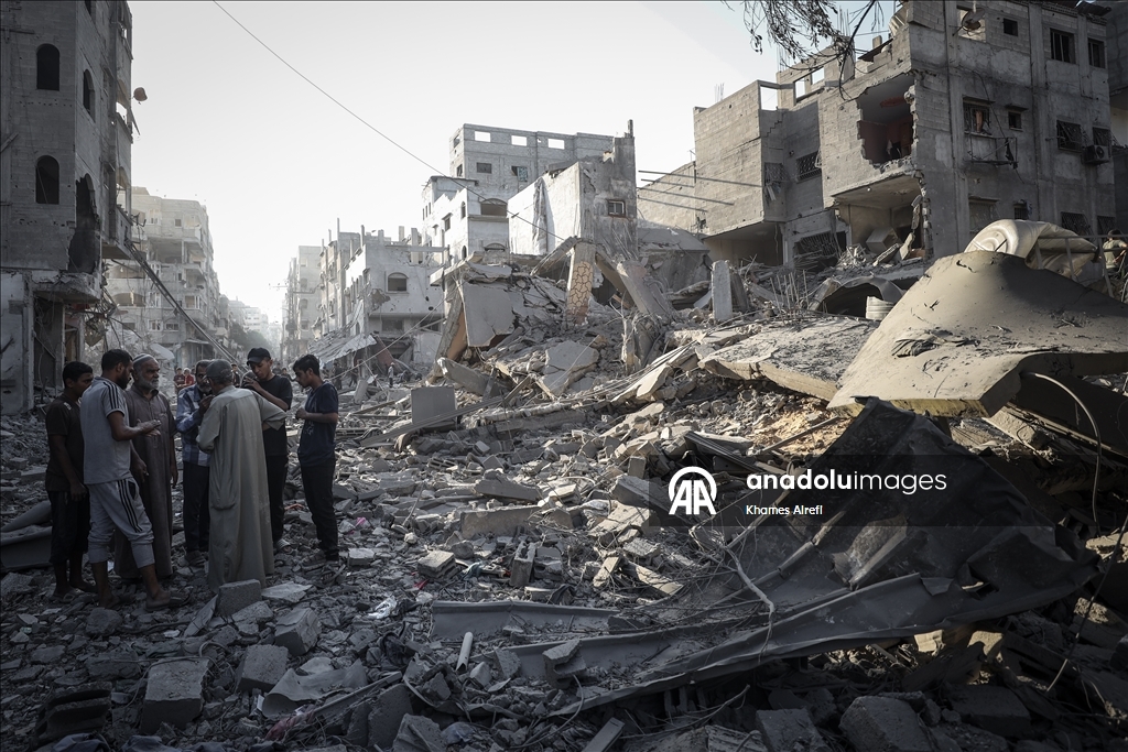 İsrail'in Gazze'ye yönelik saldırıları sürüyor