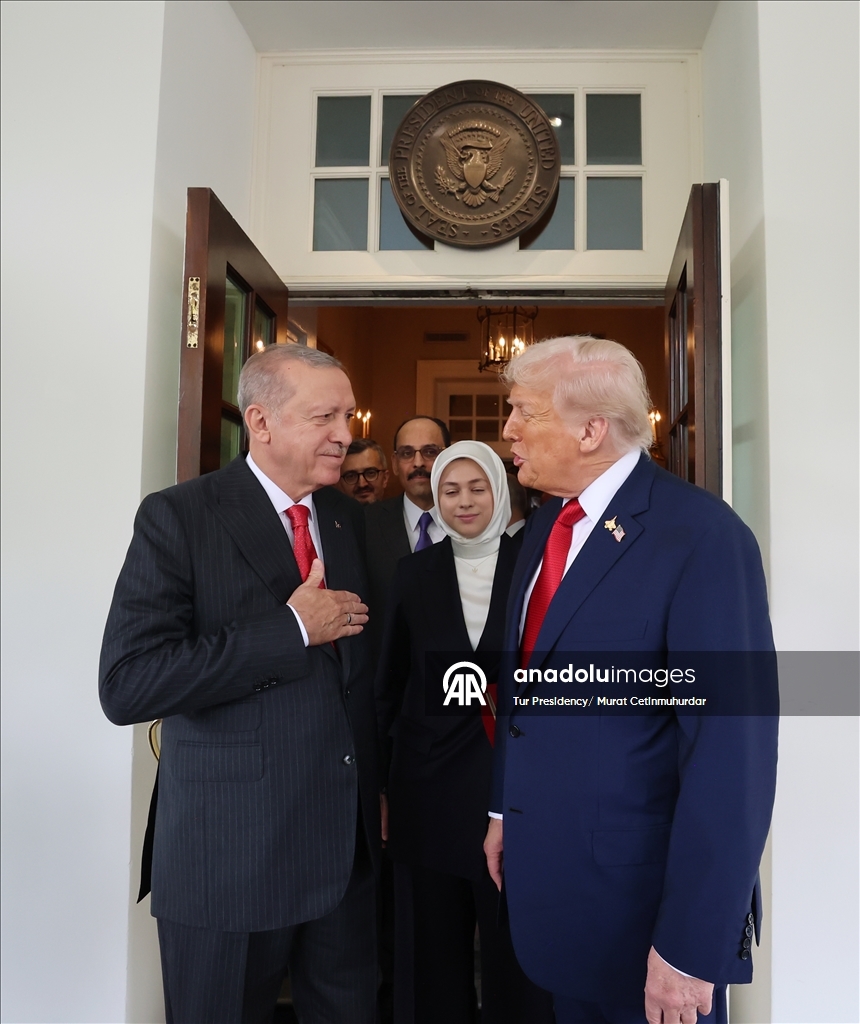 أردوغان يغادر البيت الأبيض عقب مباحثاته مع ترامب