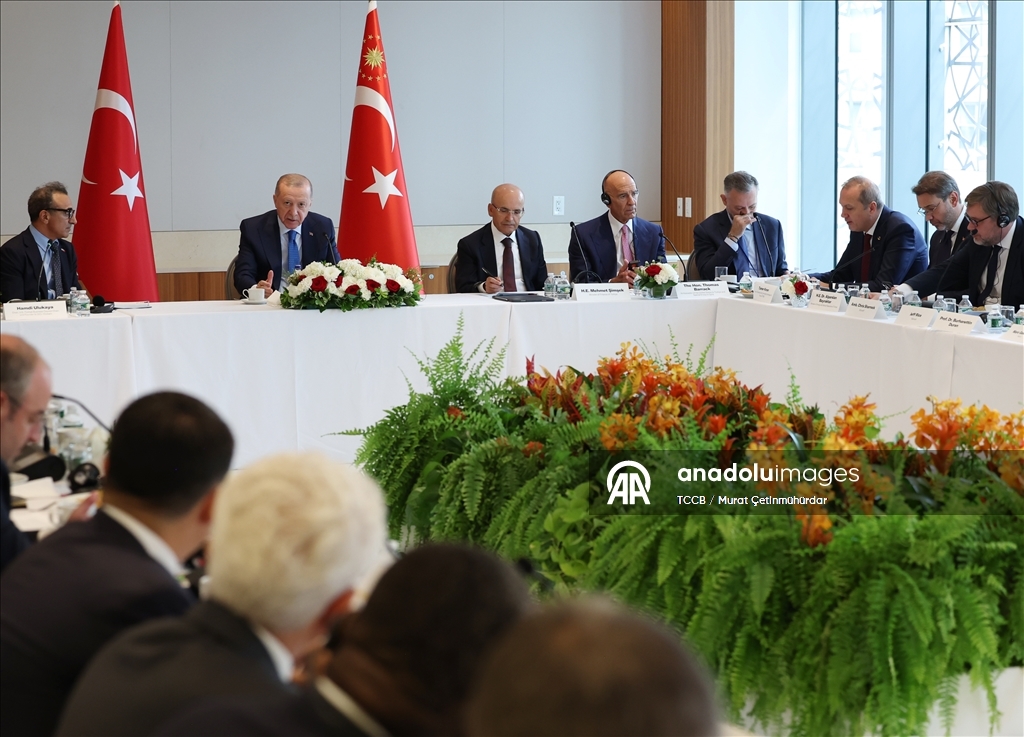 نيويورك.. أردوغان يلتقي كبار المسؤولين التنفيذيين في شركات أمريكية