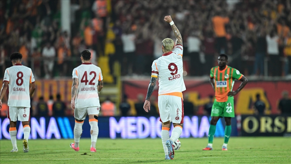 Galatasaray, Corendon Alanyaspor'u mağlup etti