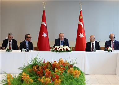 نيويورك.. أردوغان يلتقي كبار المسؤولين التنفيذيين في شركات أمريكية