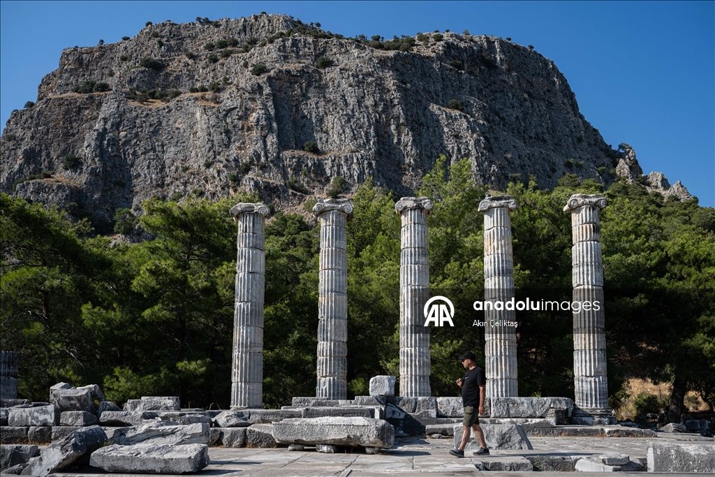 Ancient city of Priene in Turkiye's Aydin