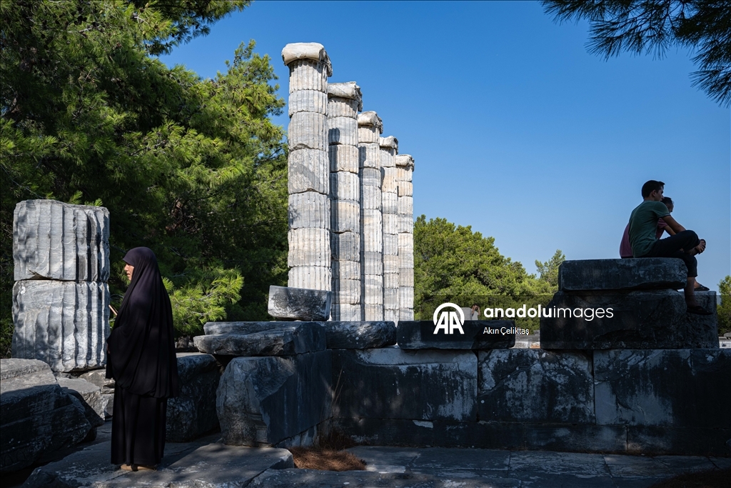 Ancient city of Priene in Turkiye's Aydin