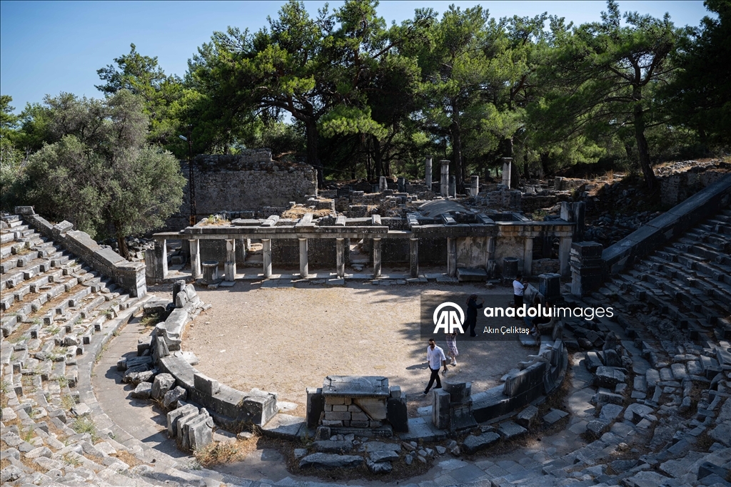 Ancient city of Priene in Turkiye's Aydin