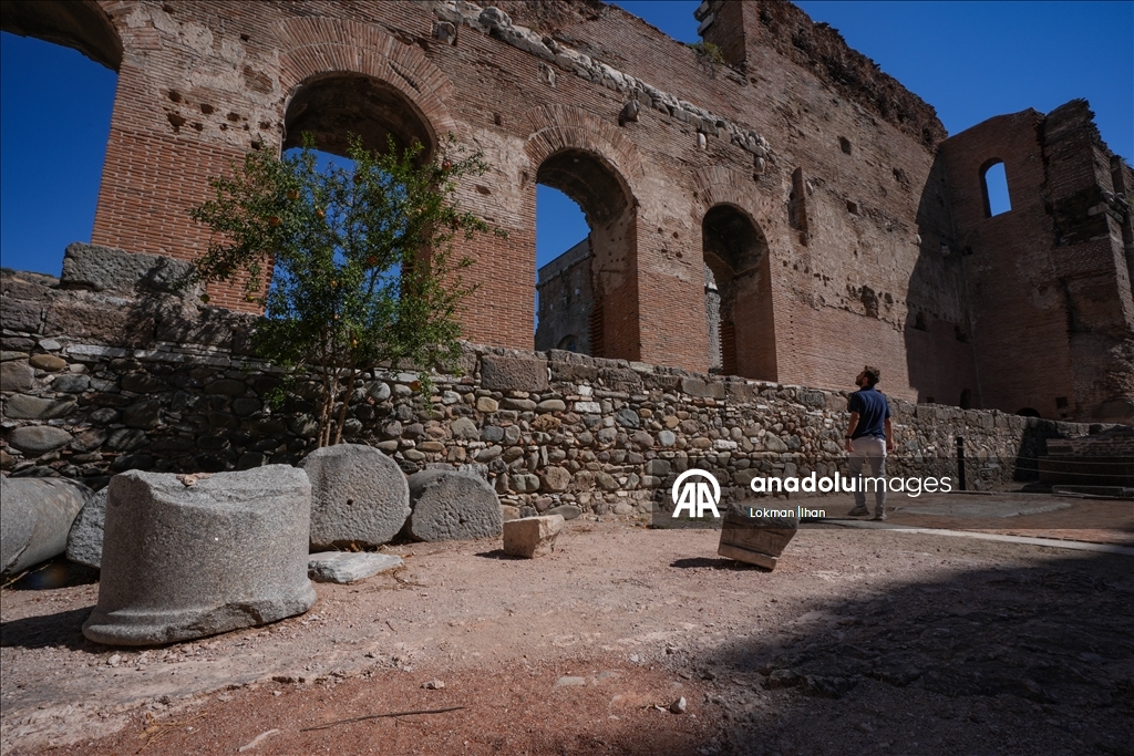 Pergamon'un Kızıl Avlu'su restorasyonun ardından ziyarete açılacak