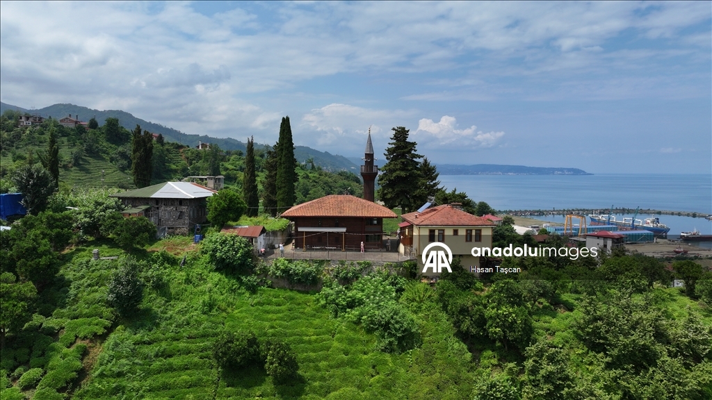 Trabzon'un yüzlerce yıllık camileri taş ve ahşap sanatının zengin örneklerini sergiliyor