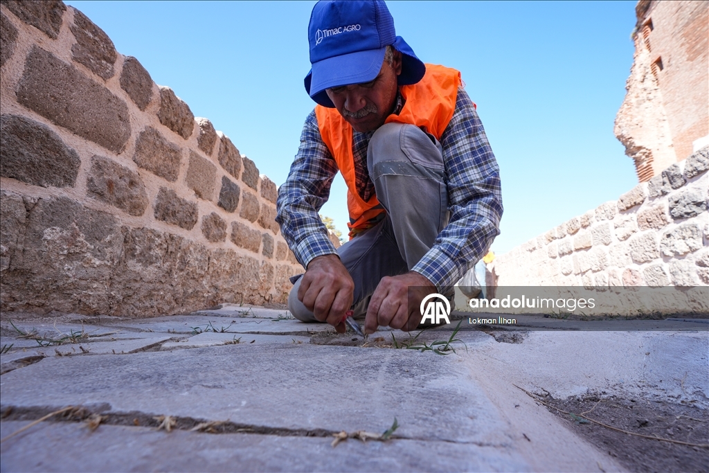 Pergamon'un Kızıl Avlu'su restorasyonun ardından ziyarete açılacak