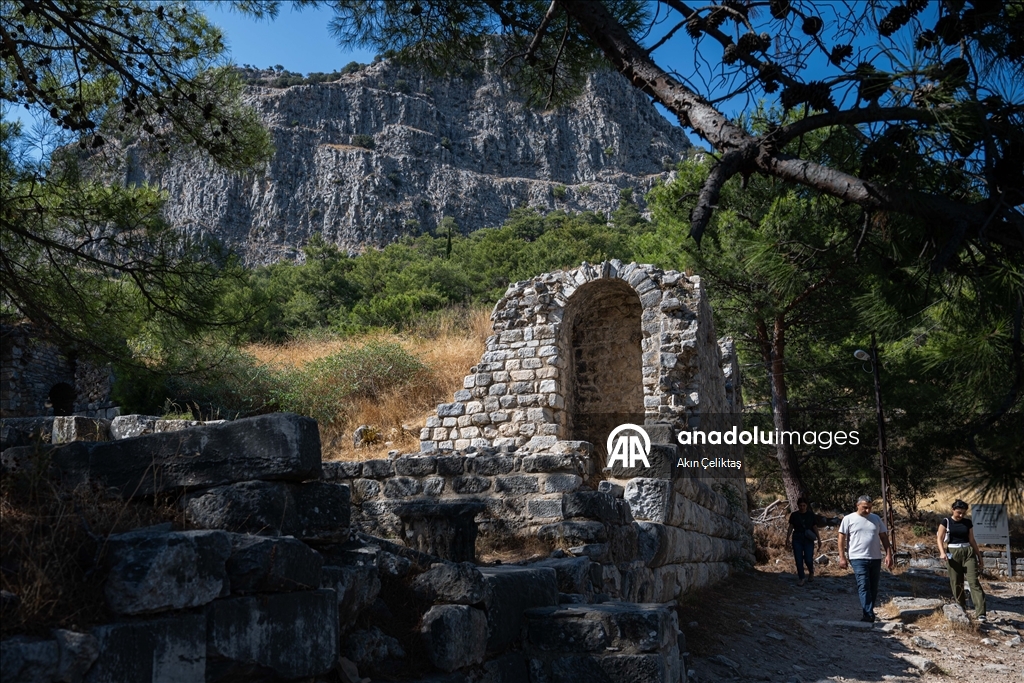 Ancient city of Priene in Turkiye's Aydin