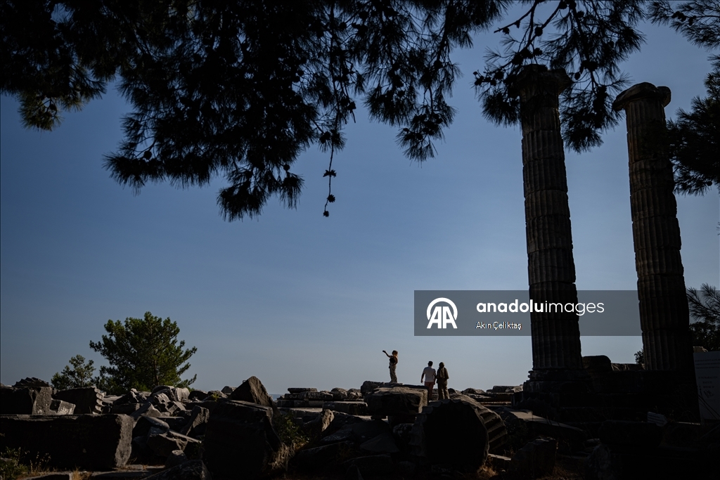 Ancient city of Priene in Turkiye's Aydin