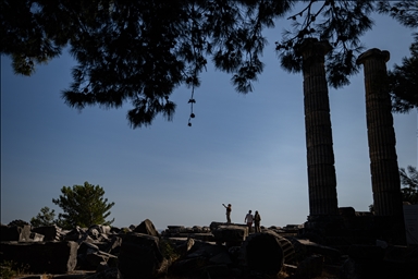 Ancient city of Priene in Turkiye's Aydin