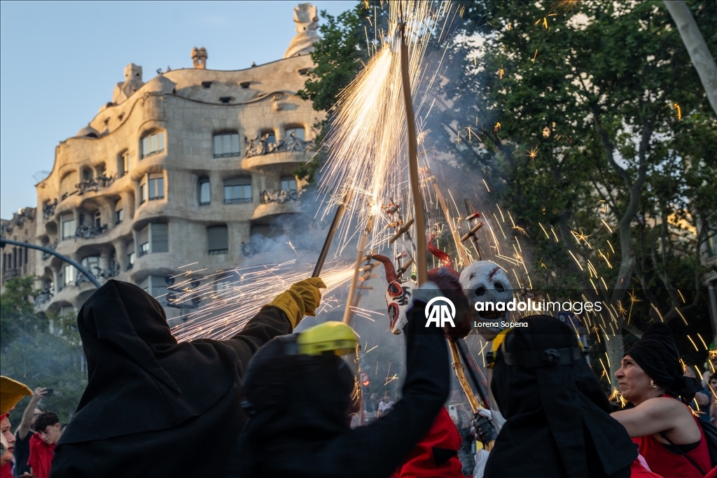 В Барселоне прошел фестиваль La Merce