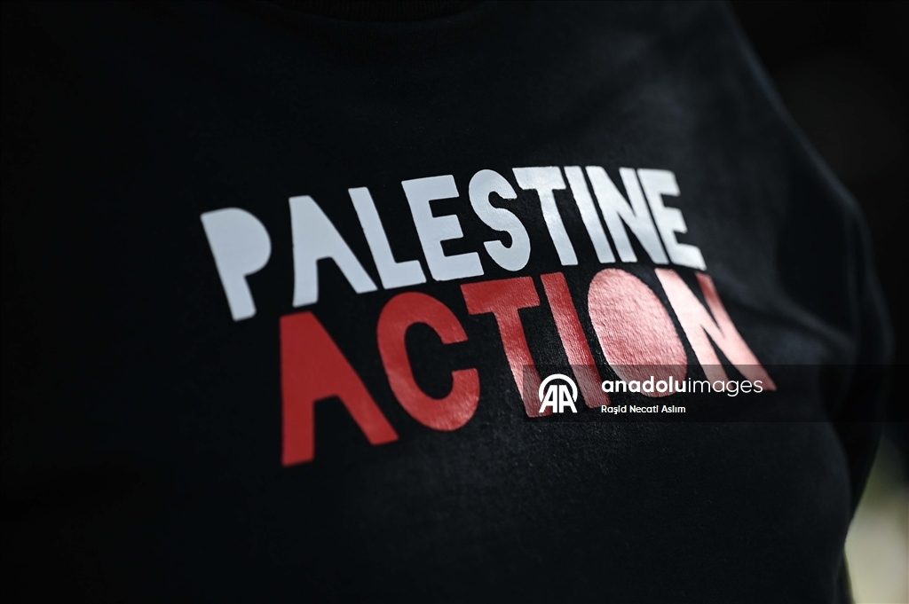 İngiltere’de “Palestine Action” yasağı protesto edildi