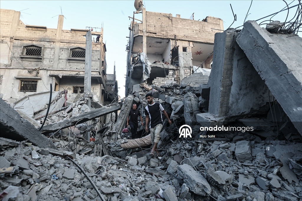 İsrail'in Gazze'ye yönelik saldırıları sürüyor