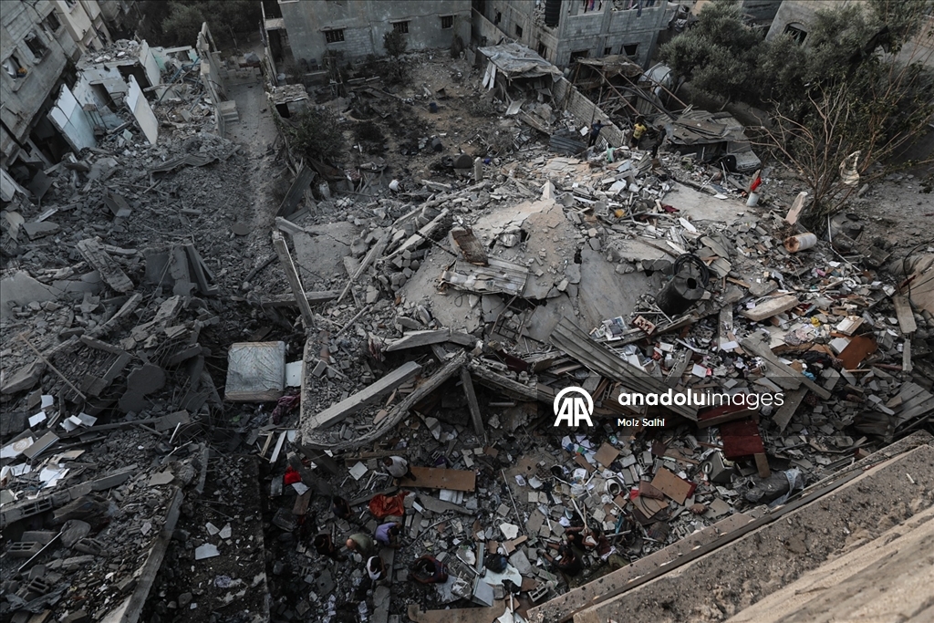 İsrail'in Gazze'ye yönelik saldırıları sürüyor