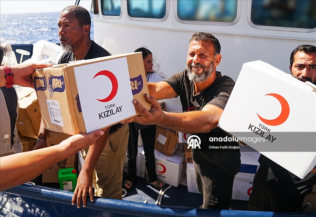 Türkiye'den Küresel Sumud Filosu'na gıda ve ilaç desteği