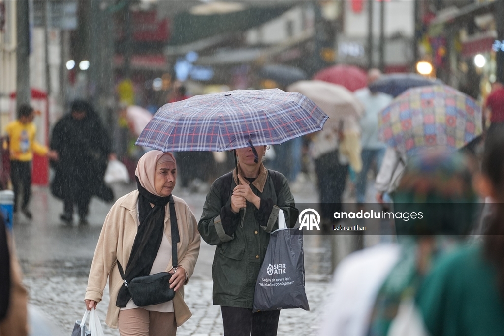 İzmir'de 121 gün sonra yağmur yağdı